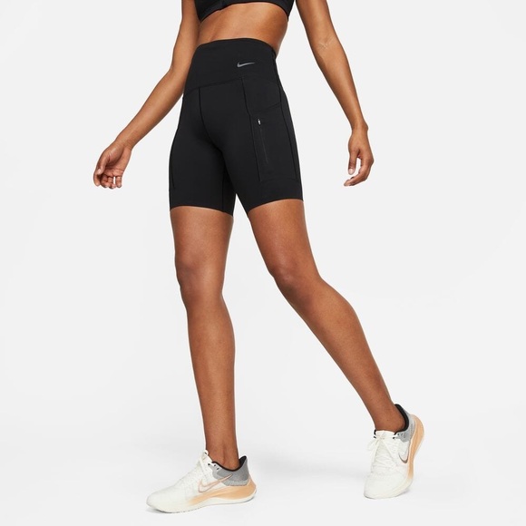 Nike Pants - NWT NIKE WOMEN'S DRI-FIT GO 8" SHORTS